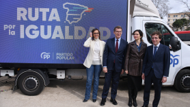 El PP presenta el autobús de la Ruta por la Igualdad