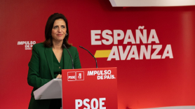 La portavoz del PSOE Esther Peña