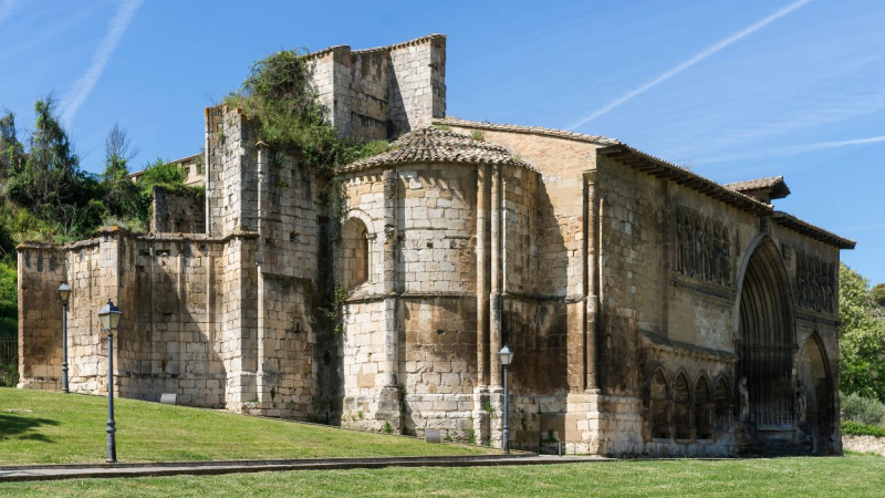 Iglesia de Santo Sepulcro de Estella-Lizarra, en Navarra.