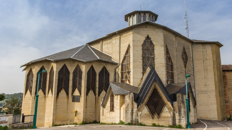 Basílica de Nuestra Señora del Puy de Estella-Lizarra, Navarra.