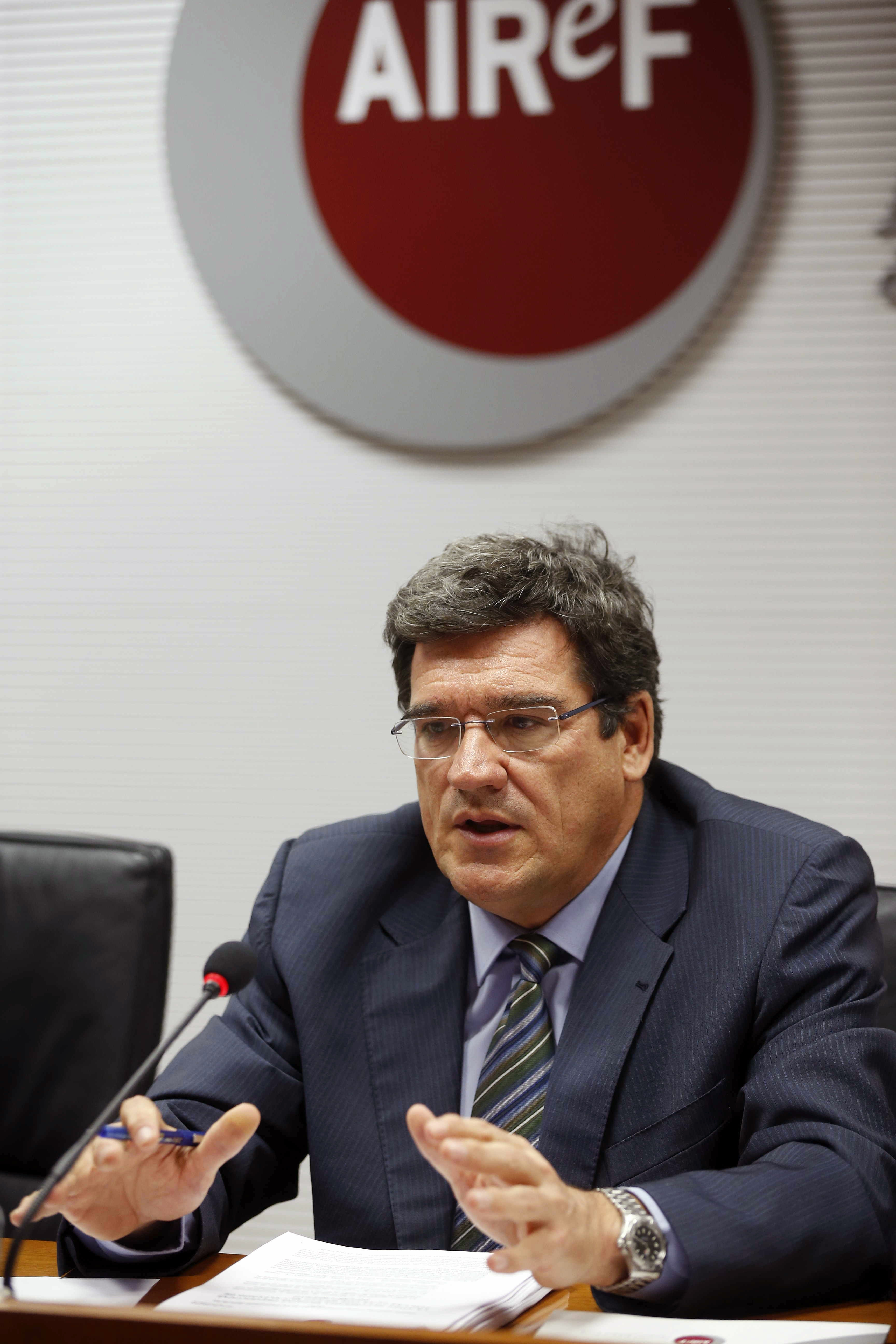 El presidente de la Airef, José Luis Escrivá