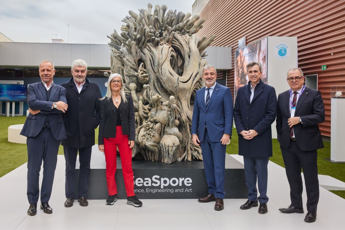 La Bluewave Alliance, impulsada por ISDIN, presenta el proyecto SeaSpore que combina tecnología y arte para regenerar la vida marina en el Mediterráneo