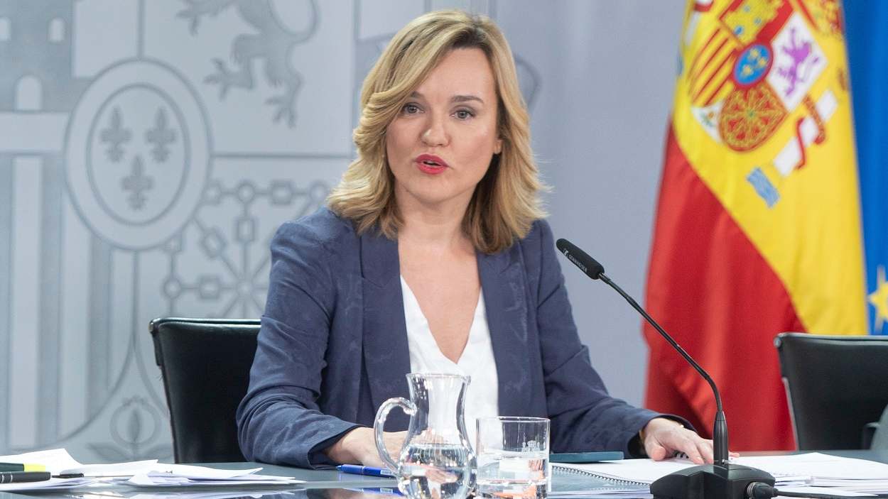 PSOE y Sumar aprueban prohibir que los alumnos paguen por hacer prácticas de FP. Pilar Alegría, ministra de Educación. EP
