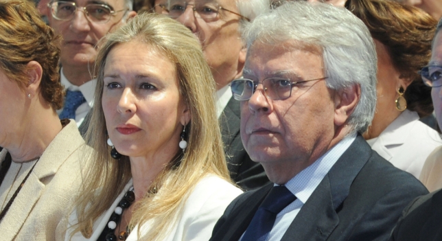 Mar García Vaquero y  Felipe González