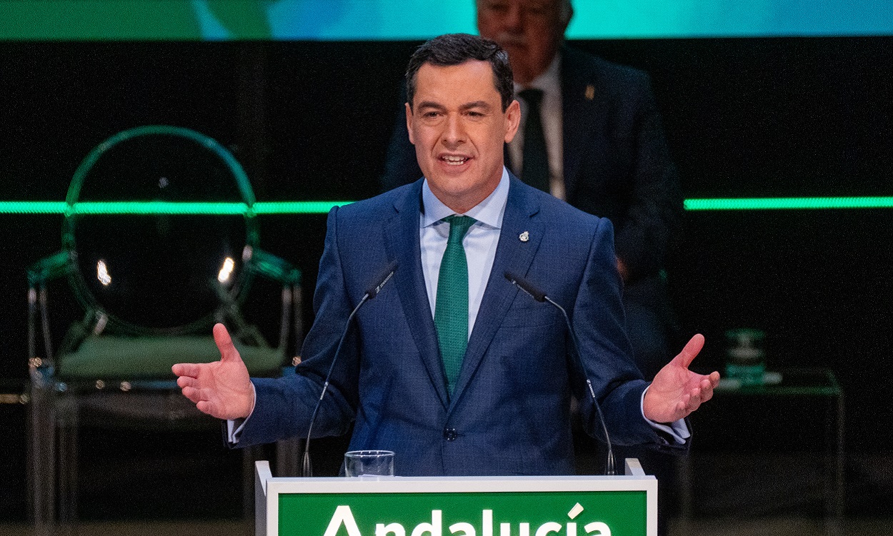 Moreno Bonilla, presidente de Andalucía. EP