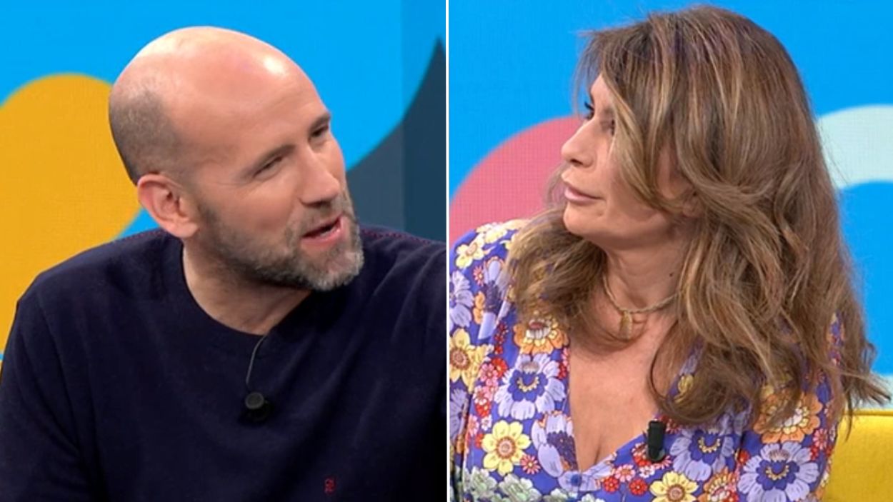 Gonzalo Miró y Gema López, en 'Espejo Público'. Atresmedia Televisión