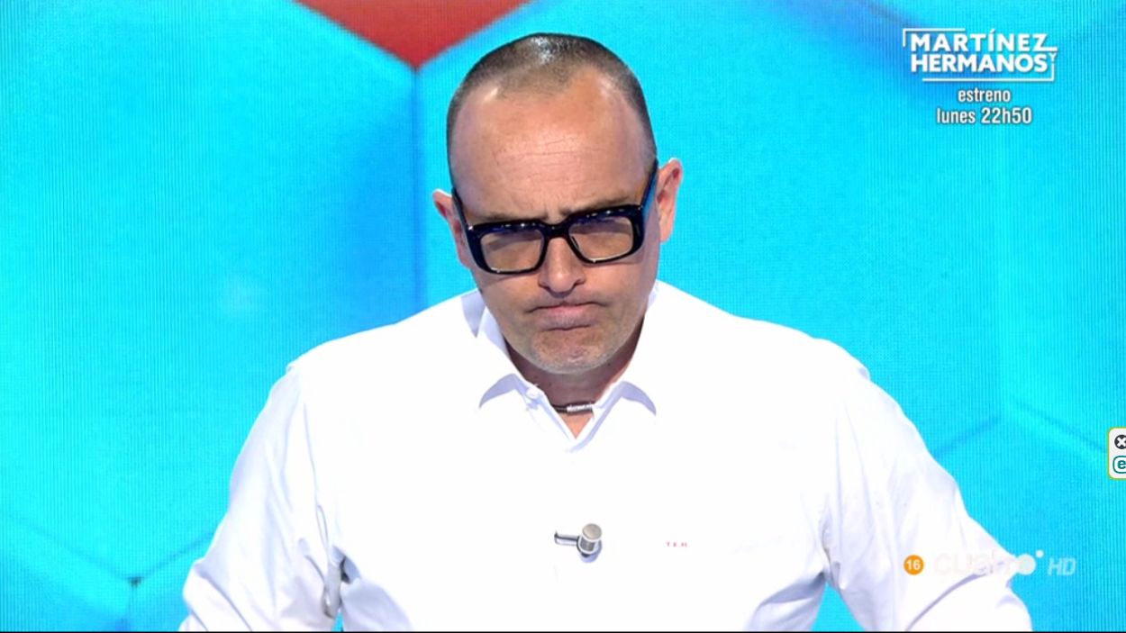 Risto Mejide, muy enfadado y resignado, carga contra Mediaset España en 'Todo es Mentira'