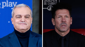 Ramón García y DIego Pablo Simeone.