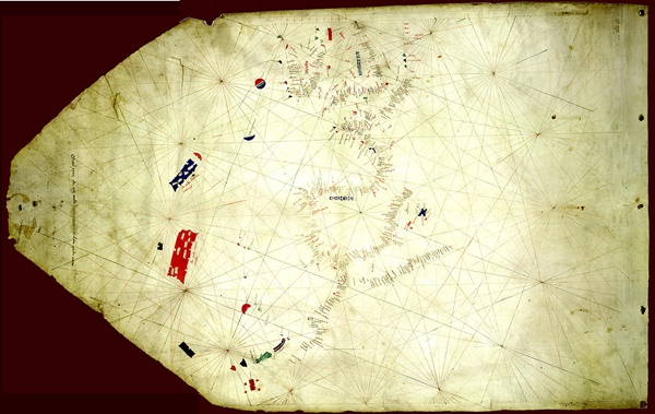 La isla Antilla aparece en varios mapas de la época como una de esas islas fantasma