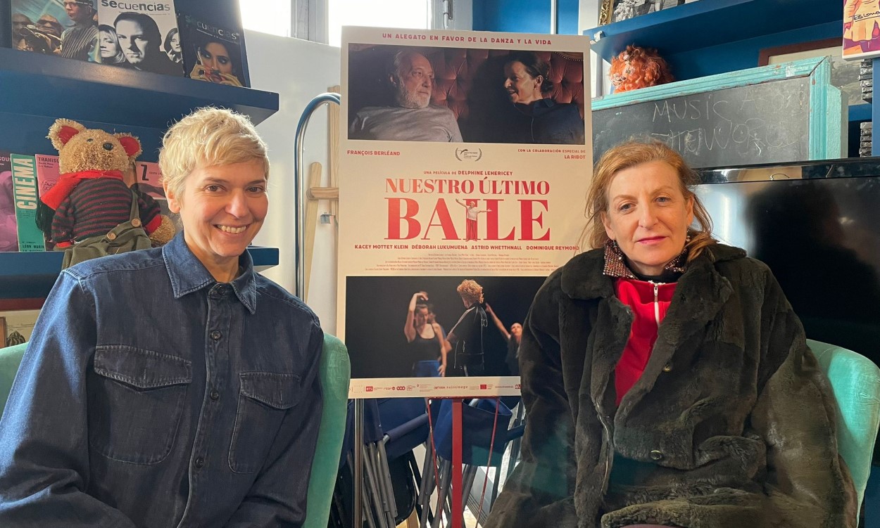 Delphine Lehericey (izquierda) y La Ribot (derecha)