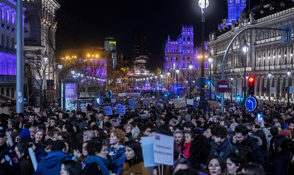 Llega un nuevo 8 de marzo, con su manifestación feminista. EP