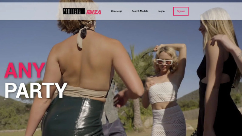 Captura de la web que alquilaba "mujeres fiesteras" Captura de la web que alquilaba "mujeres fiesteras"