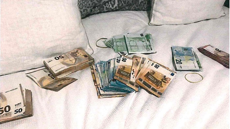 Dinero encima de una cama. Caso Koldo