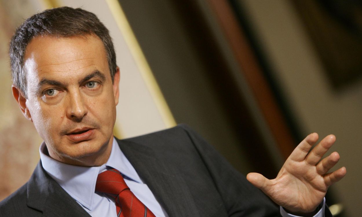 El expresidente del Gobierno José Luis Rodríguez Zapatero en una imagen de 2007
