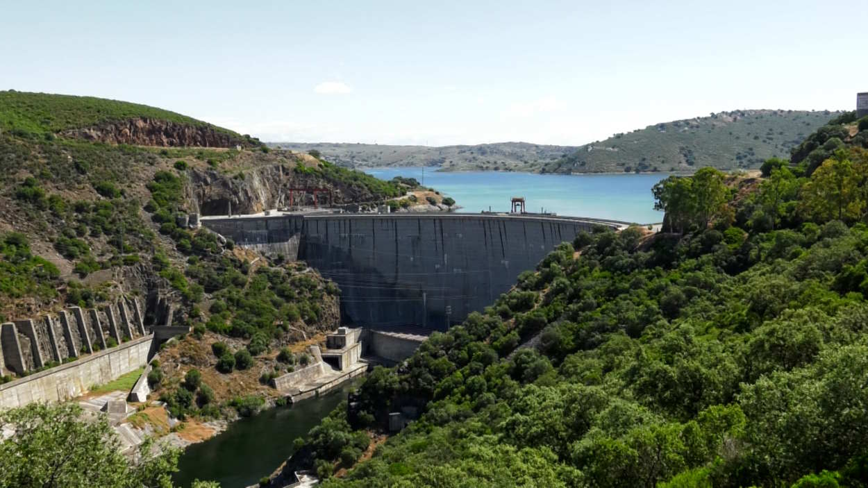 Proyecto de bombeo en Valdecañas (Cáceres) de Iberdrola