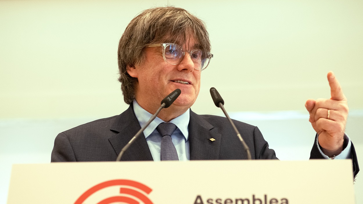 El expresident catalán Carles Puigdemont. EP