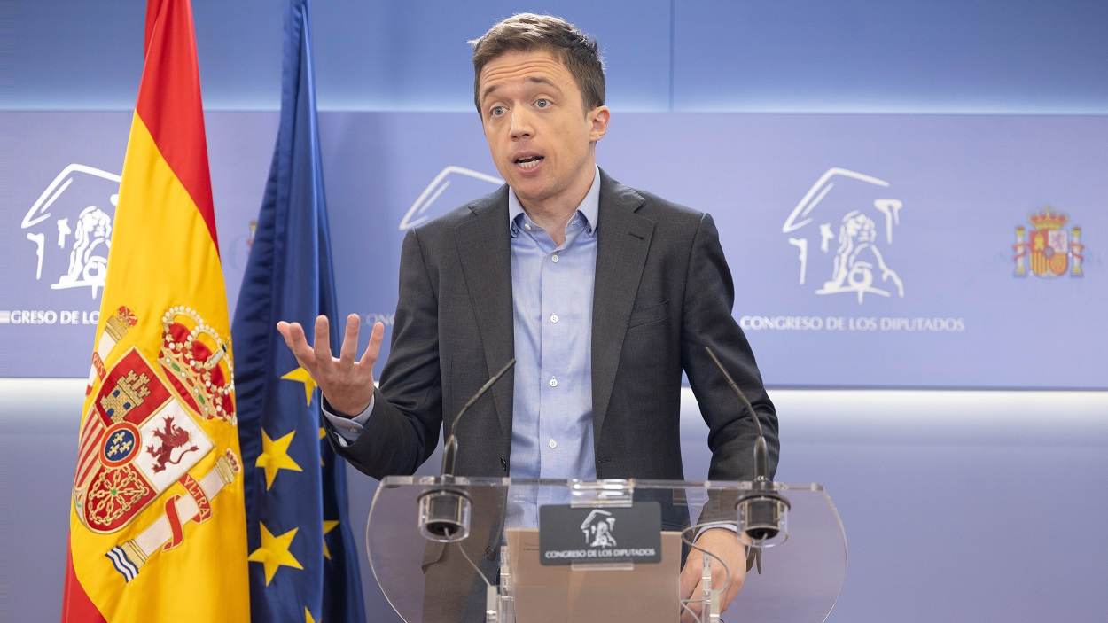 El portavoz de Sumar en el Congreso, Iñigo Errejón. EP