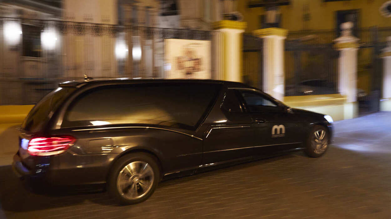 Imágen de archivo de un coche fúnebre. Europa Press