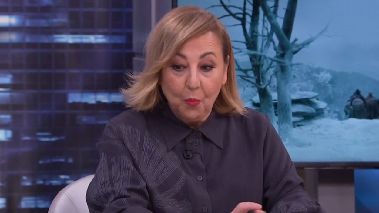 Carmen Machi, invitada en 'El Hormiguero' de Pablo Motos. Atresmedia Televisión