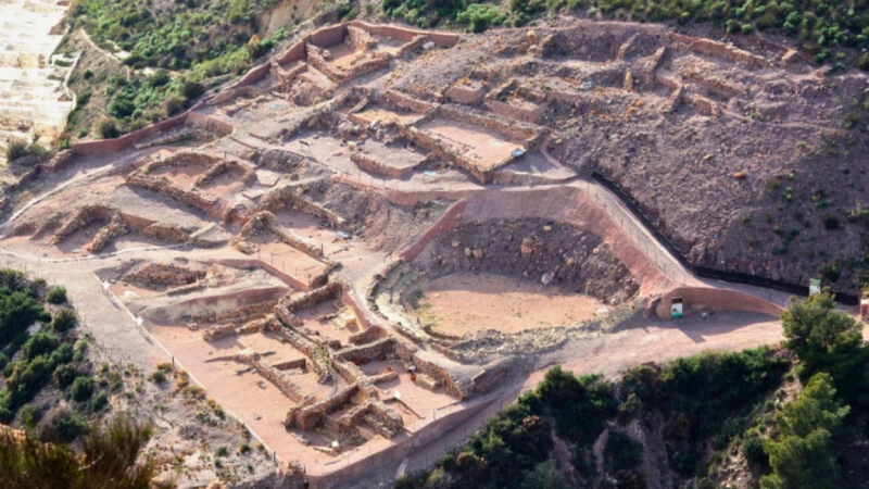 Yacimiento arqueológico La Bastida en Totana, Murcia. Turismo Totana