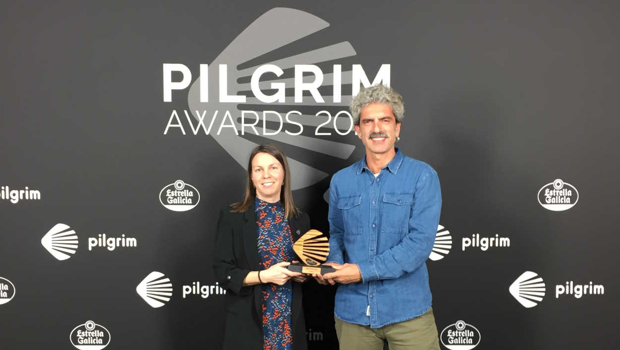 Correos recibe el premio Pilgrim 2024 a la mejor infraestructura de servicios en el Camino de Santiago