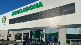 Fachada de un supermercado Mercadona. EP