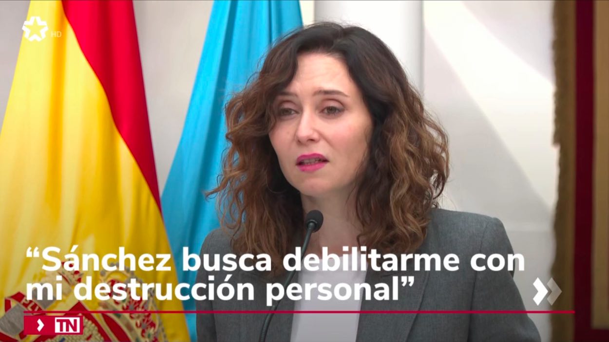 La cobertura de Telemadrid sobre el escándalo del novio de Isabel Díaz Ayuso. RTVM