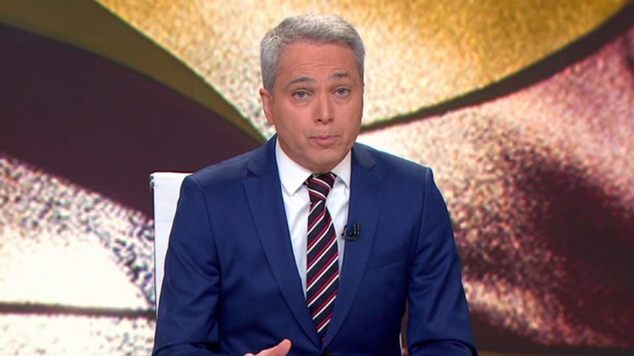 Vicente Vallés, presentador de 'Antena 3 Noticias 2'. Atresmedia Televisión