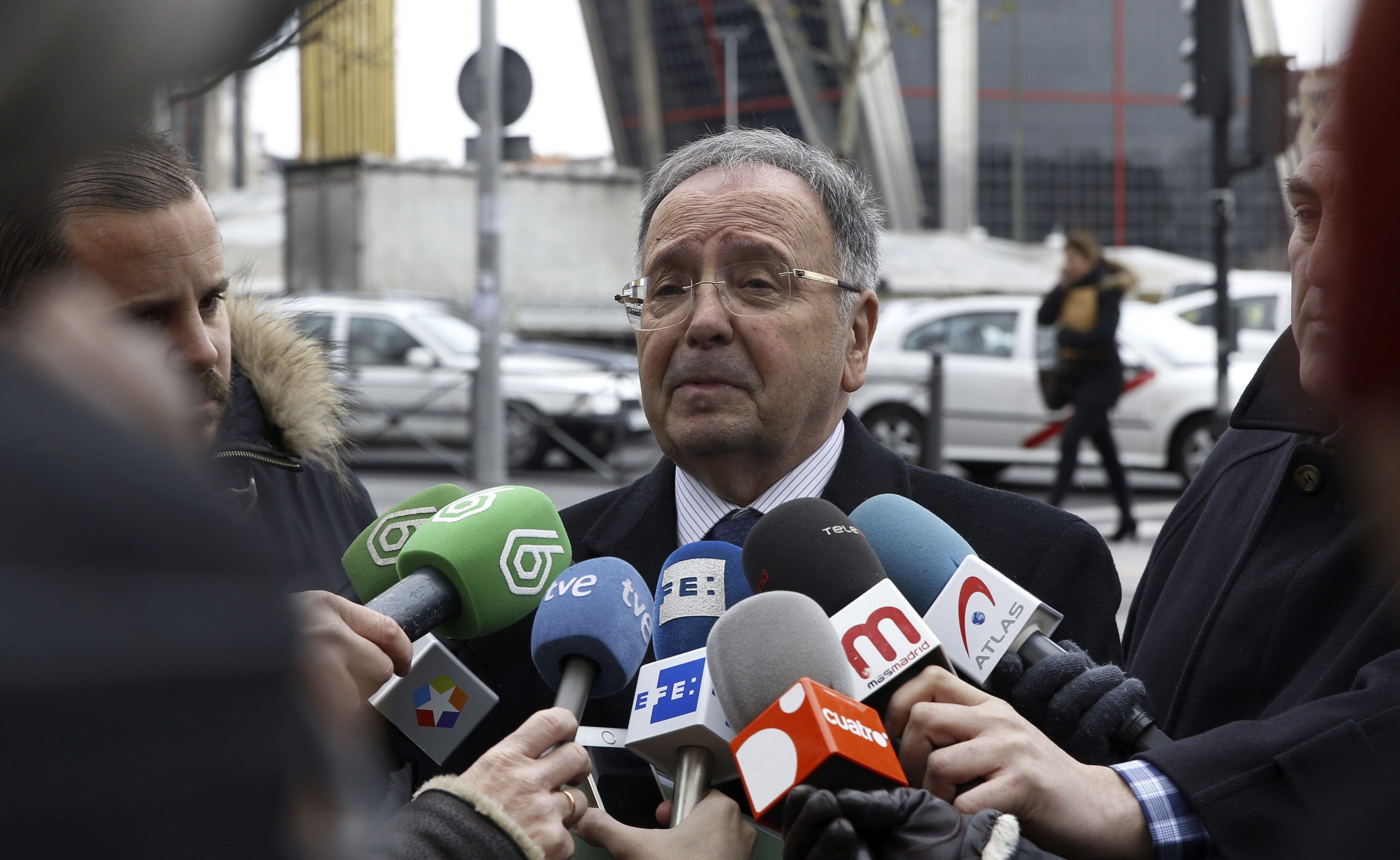 El secretario general de Manos Limpias, Miguel Bernad.