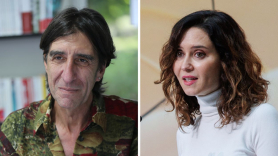 Benjamín Prado e Isabel Díaz Ayuso. Elaboración propia