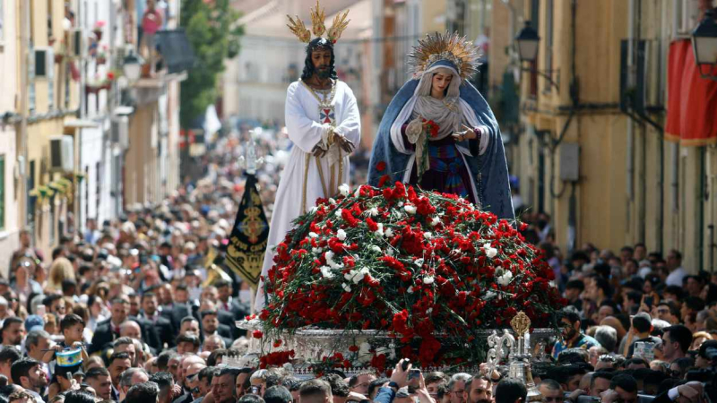 Procesión de Semana Santa en Málaga. EP