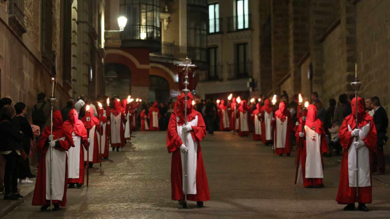 Procesión de Semana Santa en Toledo. EP