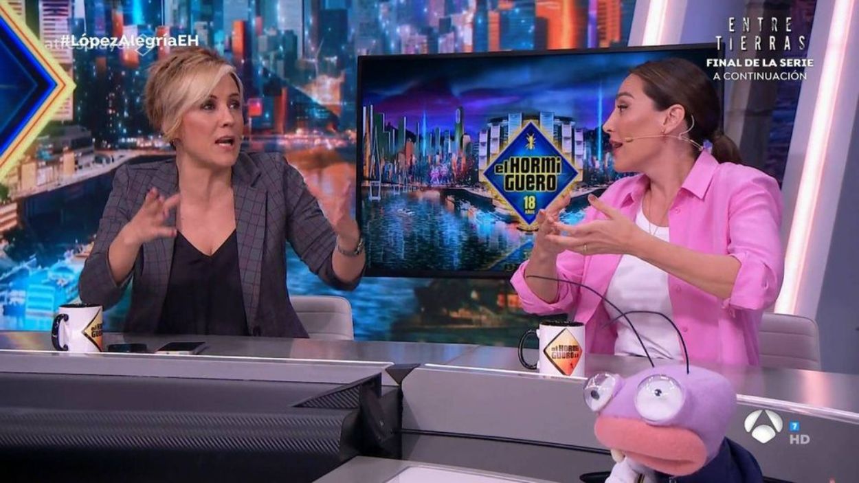 La defensa de Tamara Falcó a Isabel Díaz Ayuso en 'El Hormiguero' provoca la ira de Cristina Pardo. Atresmedia