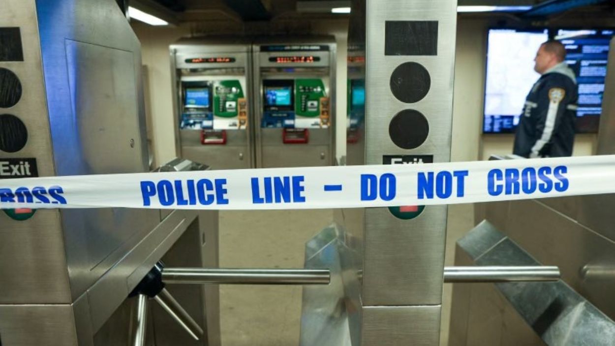 Imagen de archivo del metro de Nueva York tras otro tiroteo. EP. 