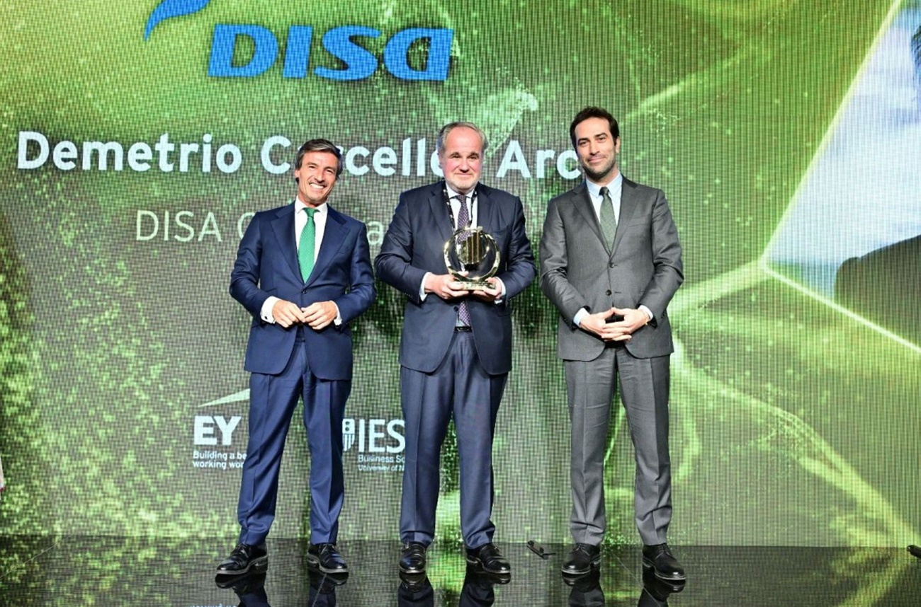 Demetrio Carceller Arce, Premio Emprendedor del Año de EY