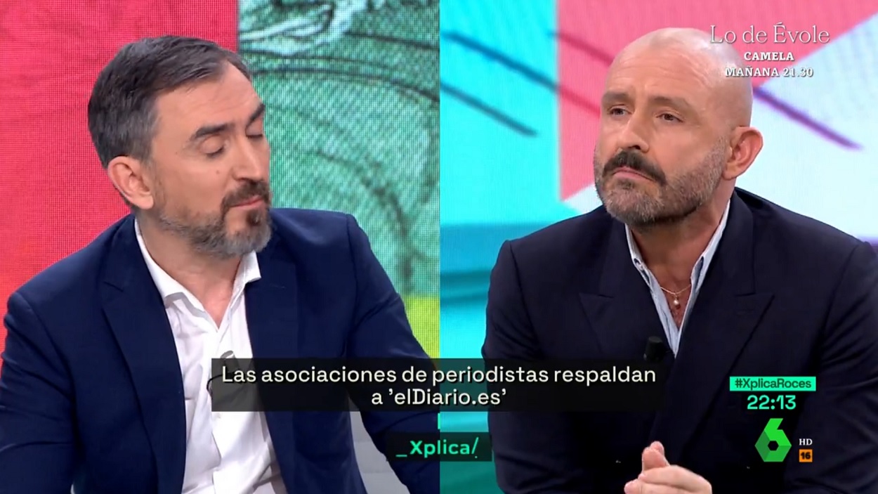 Ignacio Escolar y Jaime de los Santos en laSexta Xplica. La Sexta
