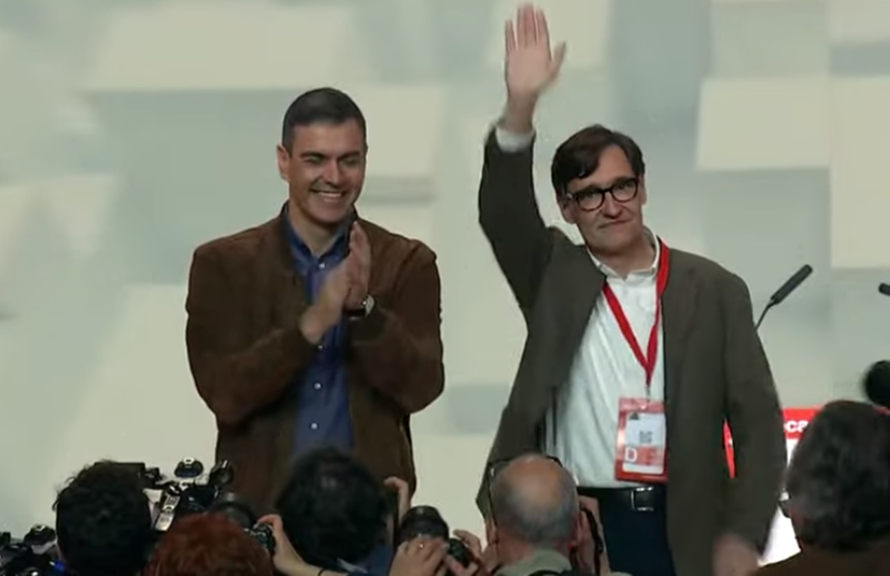 Pedro Sánchez clausura el XV Congreso del PSC