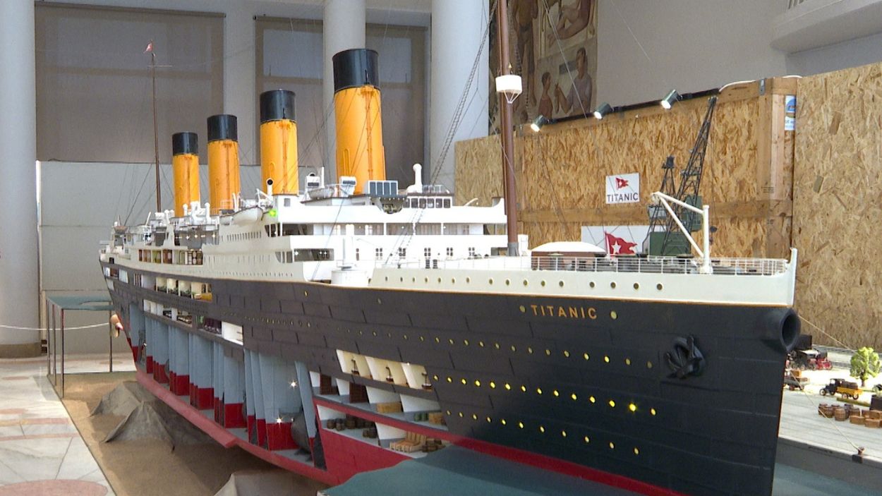 Prototipo del Titanic expuesto en Valencia en 2023. EP. 