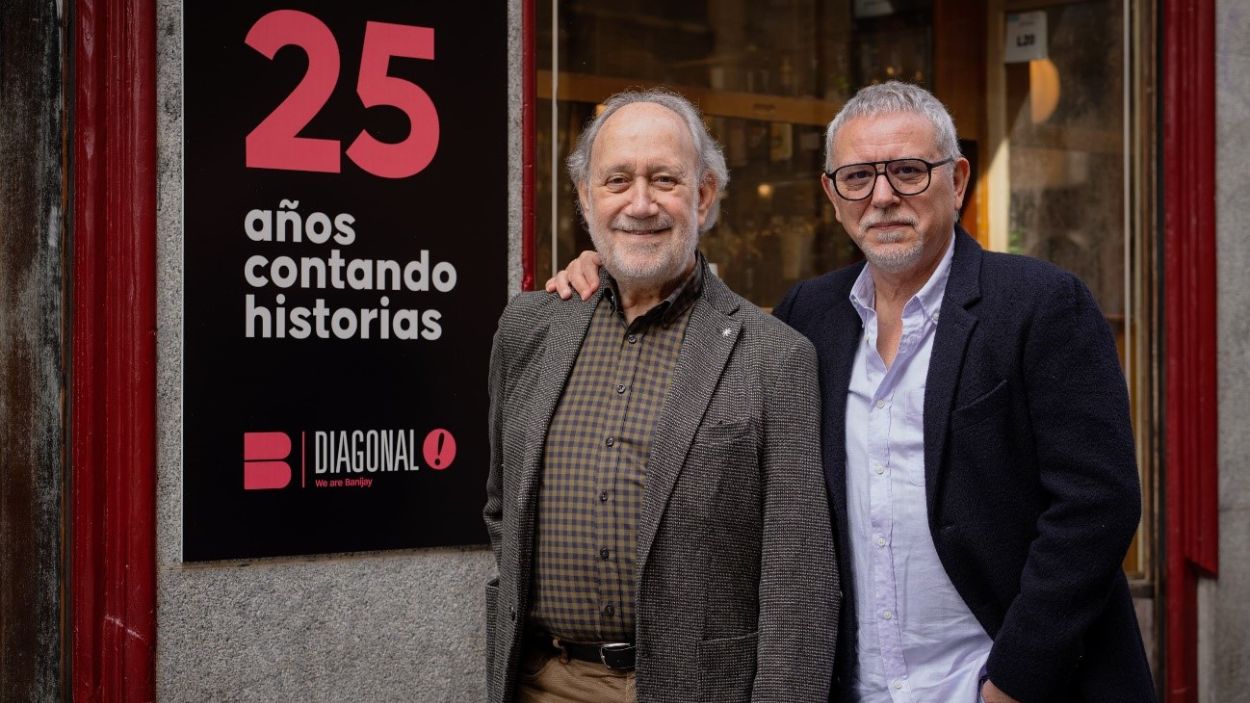 Diagonal ('Amar es para siempre') celebra sus 25 años acercando la ficción española al público. Diagonal
