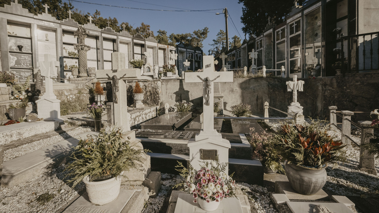 Imagen de archivo de un cementerio en la provincia de Pontevedra. Europa Press