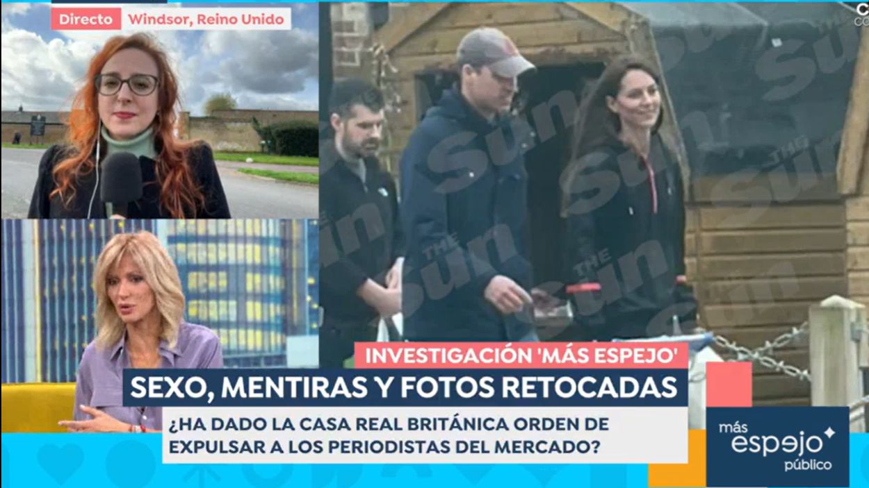 Una reportera de 'Espejo Público', "expulsada" de la granja donde se grabó a Kate Middleton. Atresmedia