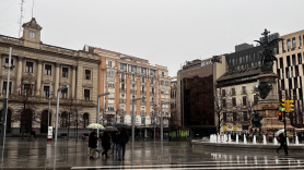 Lluvia en Zaragoza. EP