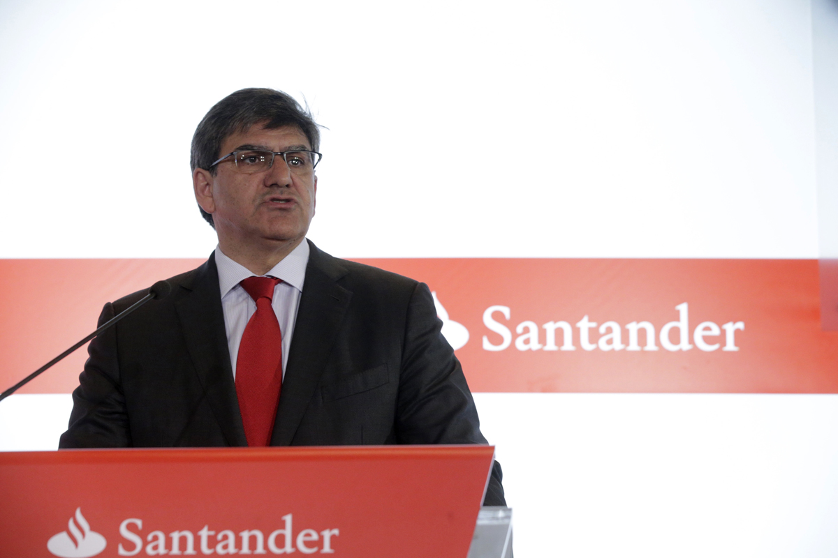 El consejero delegado del Banco Santander, José Antonio Álvarez