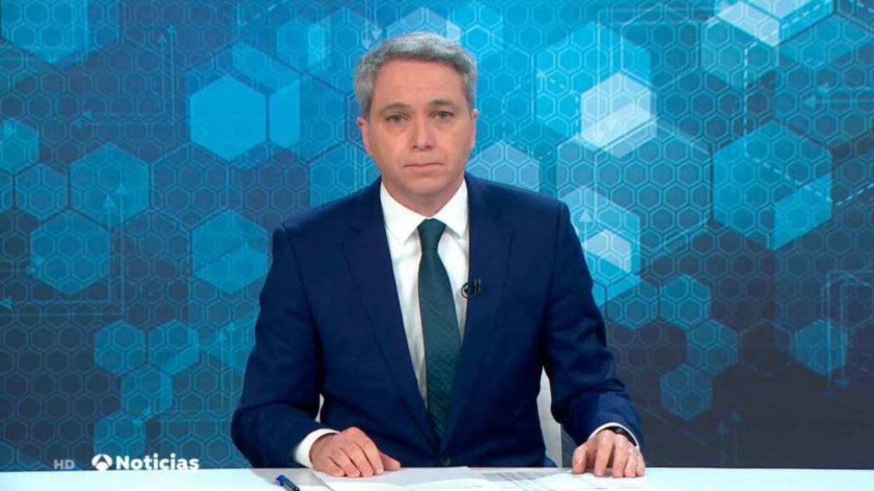 Vicente Vallés, presentador de 'Antena 3 Noticias 2'. Atresmedia