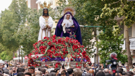 Traslado del paso de Nuestro Padre Jesús Cautivo y María Santísima de la Trinidad de la Semana Santa de Málaga