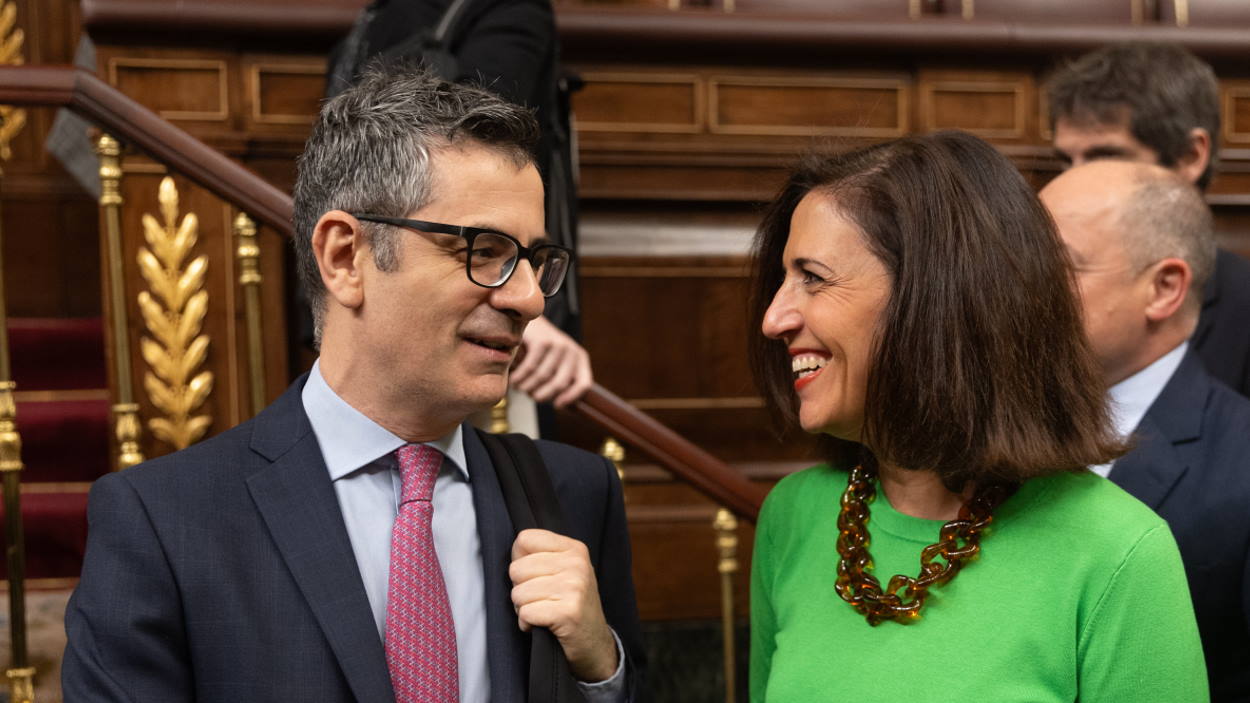 La portavoz de los socialistas, Esther Peña, ha denunciado la deriva de los conservadores y su “no aceptación” del resultado electoral. EP.