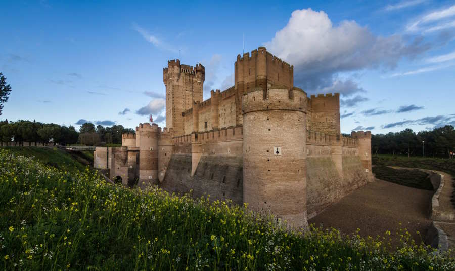 Castillo de la Mota en Medina del Campo (Valladolid) (Foto: Oficina de Turismo del Ayuntamiento de Medina del Campo)