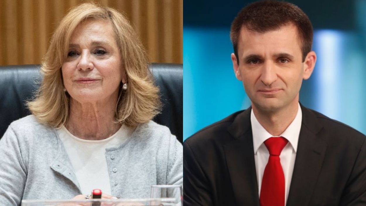 RTVE cesa a su presidenta interina, Elena Sánchez, y a su director de Contenidos, José Pablo López. Elaboración propia