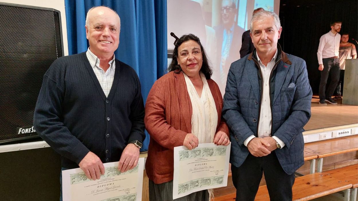 Colaboradores de la AEMET premiados en Castilla y León. Imagen cedida.