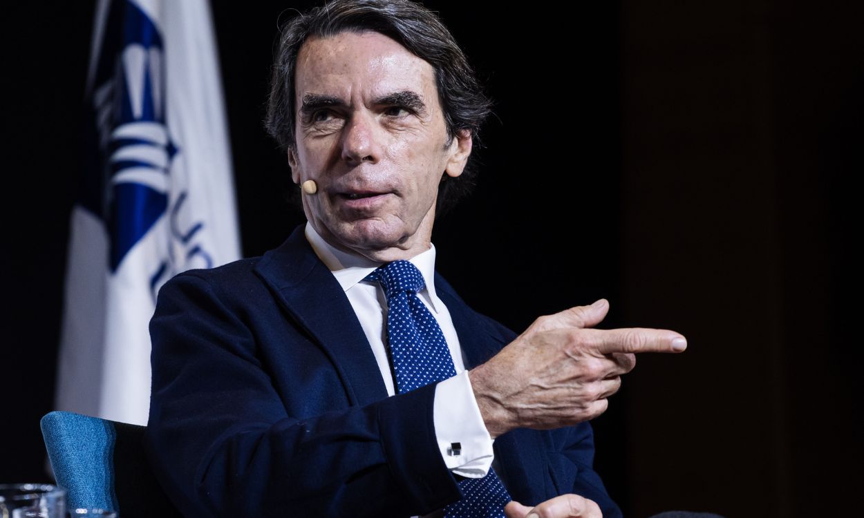 El expresidente del Gobierno José María Aznar.